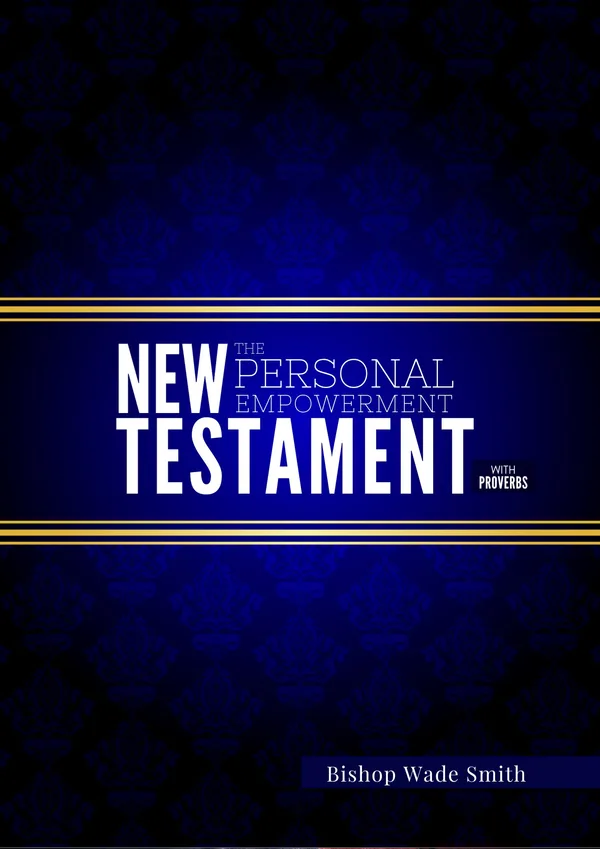 Rich Elegant Blue personalized Bible cover