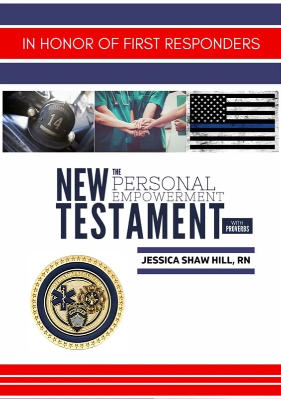 First Responders personalized Bible cover