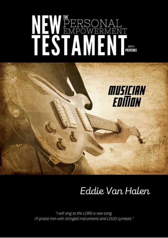 Musician Edition personalized Bible cover
